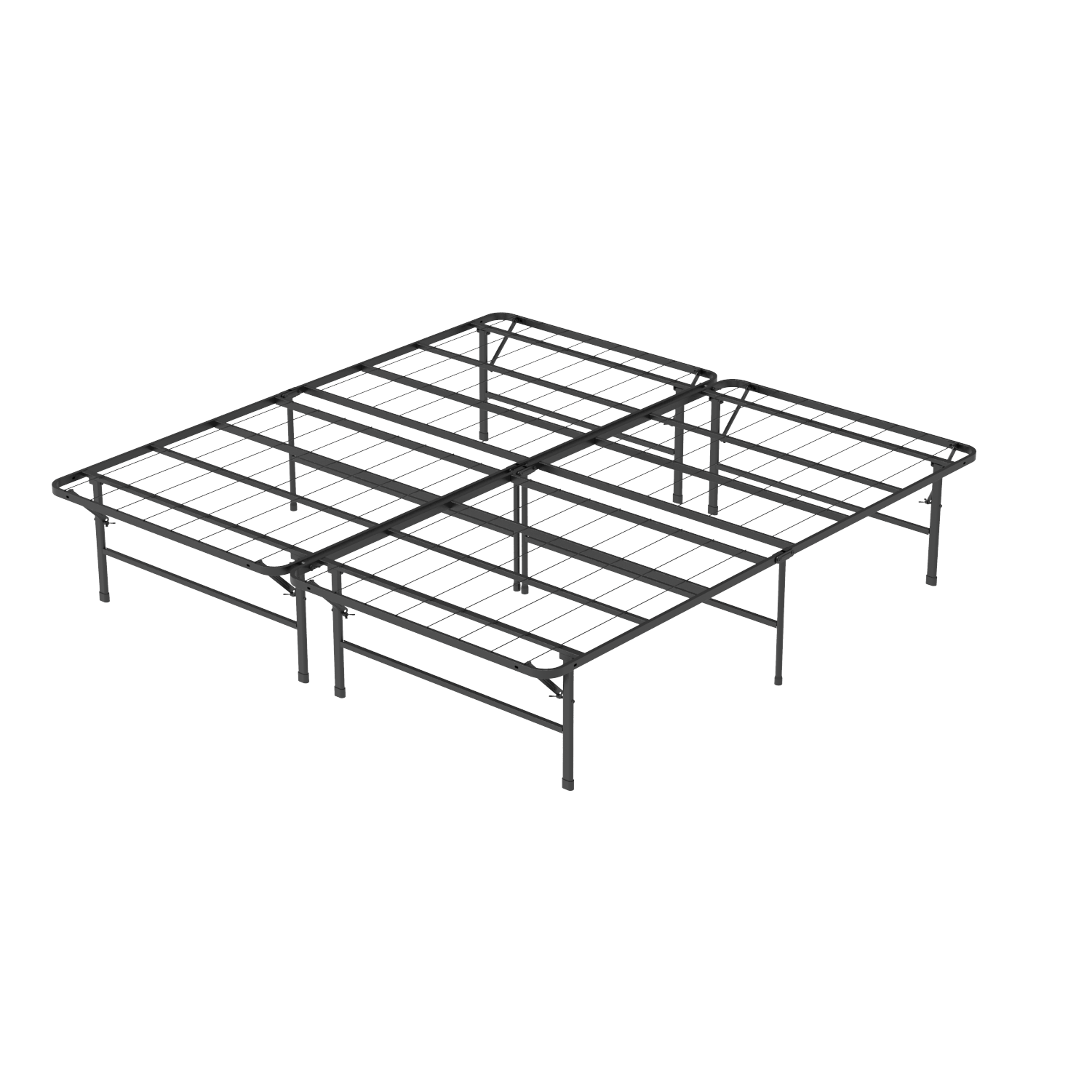 VENI 16 Inch Foldable Bed Frame Mattress Foundation