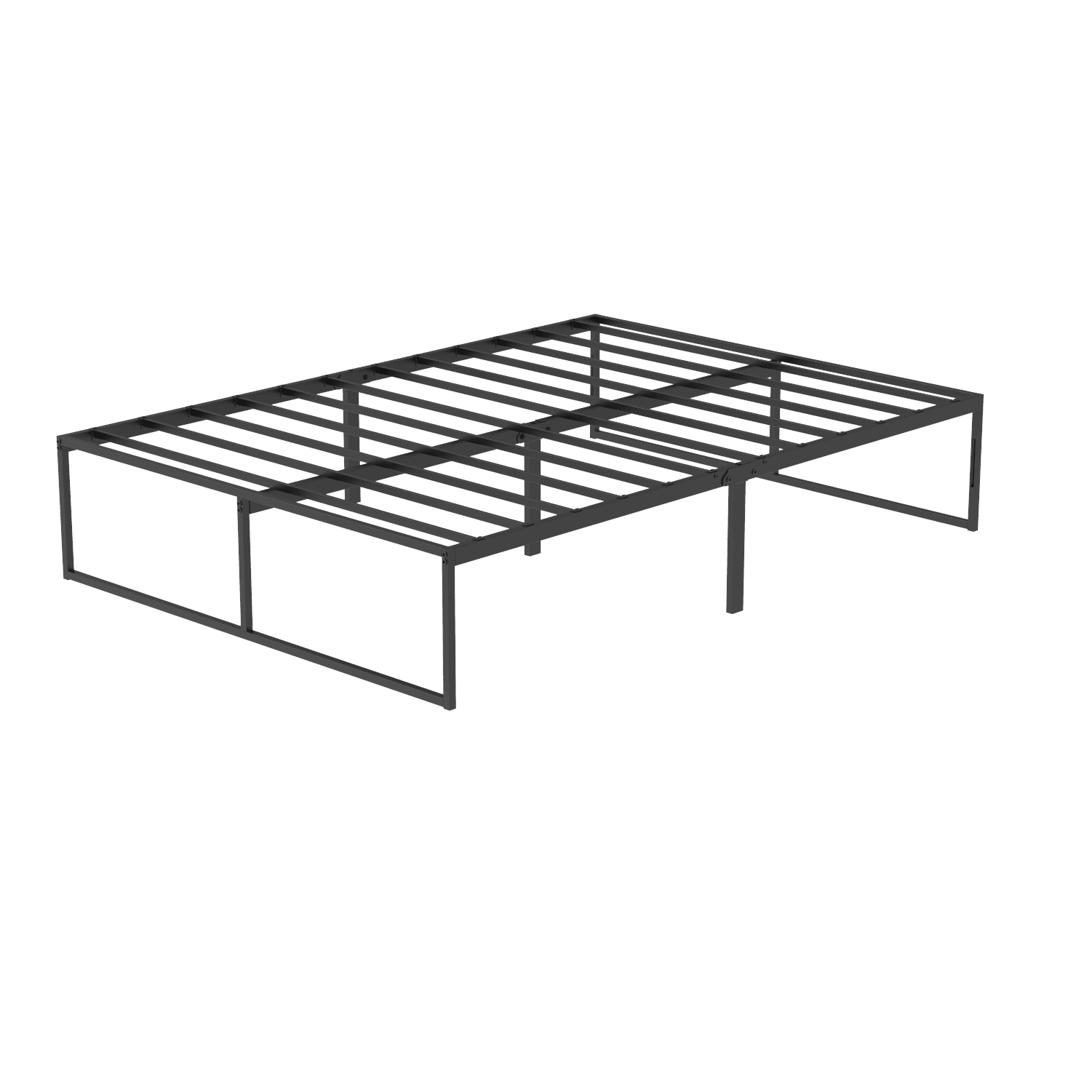 VENI HOME Modern Strong Durable Bed Frame Metal Platform Bed